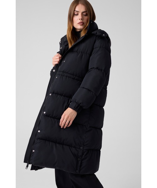 GUESS（ゲス） ダウンコート ダウンジャケット VIRGINIA Long Puffer 