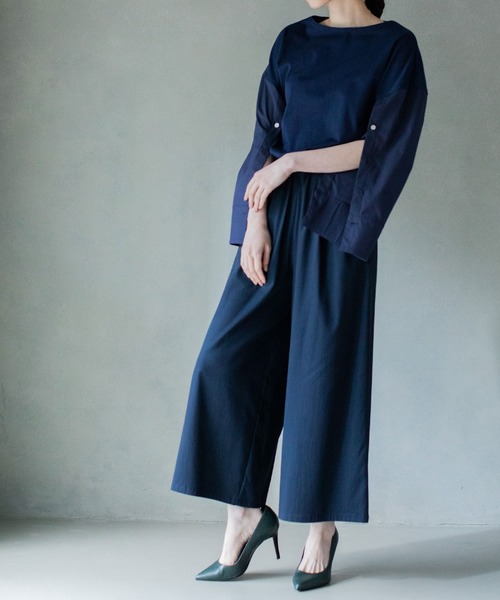 【未使用】MARECHAL TERRE ウエストギャザーアンクルパンツ MARECHAL TERRE】ウエストギャザーパンツ – Sirin Online Store
