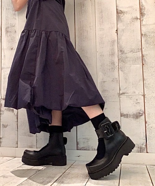 Jeffrey Campbell（ジェフリーキャンベル） パンプス 太ベルト厚底