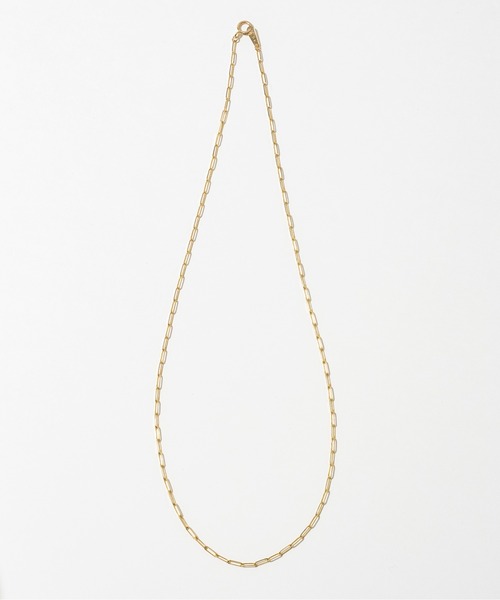 Jewel closet by L&Co. ネックレス K10 ペーパークリップ ネックレス