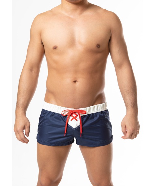 【新品/完売人気モデルTOOT】TOOT　レースアップショート　スイムウェア　M TOOT（トゥート）の「SWIMWEAR／レースアップショートサーフ