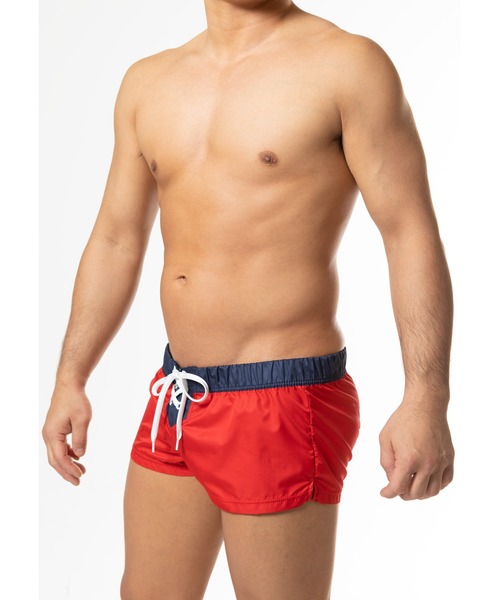 【新品/完売人気モデルTOOT】TOOT　レースアップショート　スイムウェア　M TOOT（トゥート）の「SWIMWEAR／レースアップショートサーフ
