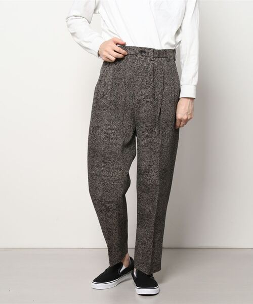 スラックス CONSTRUCTED 3TUCK WIDE TROUSERS メンズ レディース_2