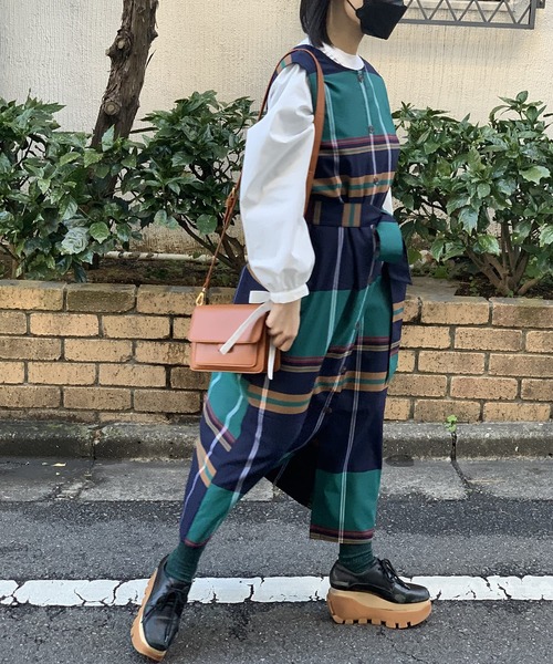 【未使用】COUNTRY ROAD コットン ワンピース チェック イエロー 未使用】COUNTRY ROAD コットン ワンピース チェック イエ