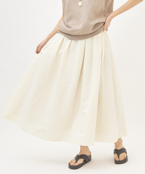 plage スカート plage スカート 麻混ウェザータックスカート◇ : ZOZOTOWN Yahoo