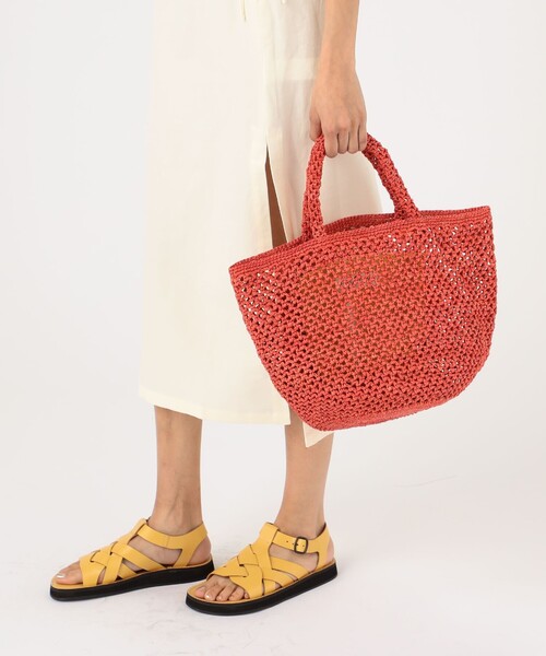 Sans Arcidet バッグ カゴバッグ LAPITY MEDIUM LACY ラフィア