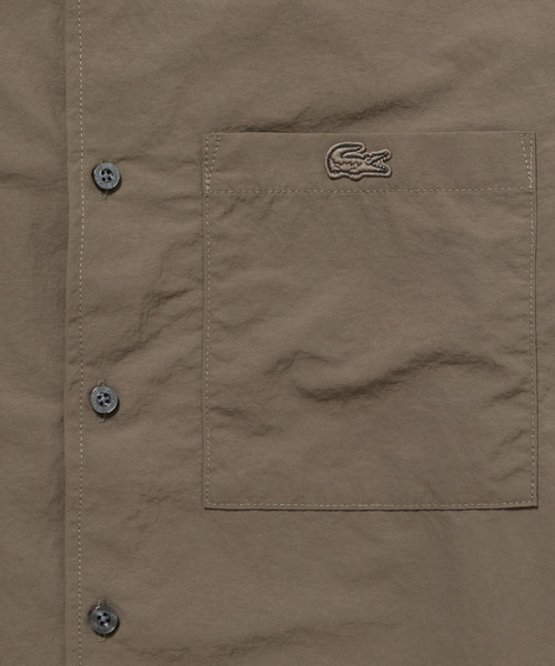 LACOSTE（ラコステ） シャツ 撥水リサイクルナイロンアウターシャツ