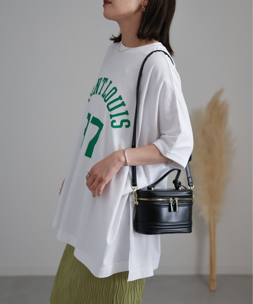 tシャツ グレーはWEB限定カラー！GG BACK bijouプルオーバー レディース ANGIE tシャツ GILDAN カレッジロゴ オーバーサイズ プリント