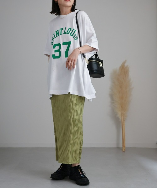 ap retro tシャツ bigロゴプルオーバー レディース : ZOZOTOWN