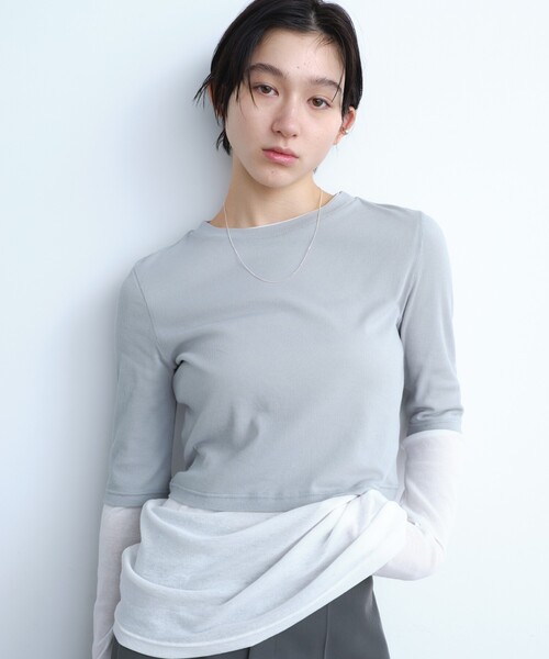 CODE A tシャツ layered tee レディース : ZOZOTOWN Yahoo!店 - 通販 