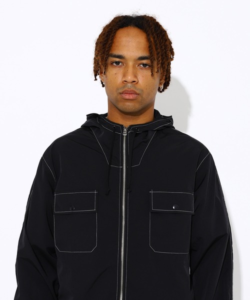 ーate（エイト） コート ジャケット 「-ate」ナイロン シャンブレー