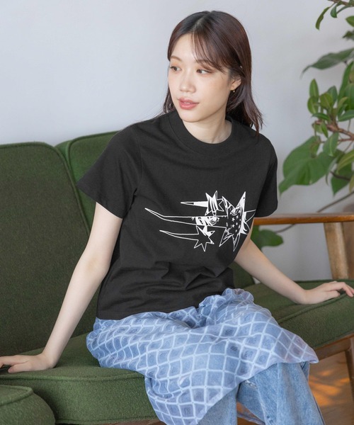 tシャツ Tシャツ レディース 「UNISEX」niceghostclub／アニメスターT 2124384｜zozo｜11