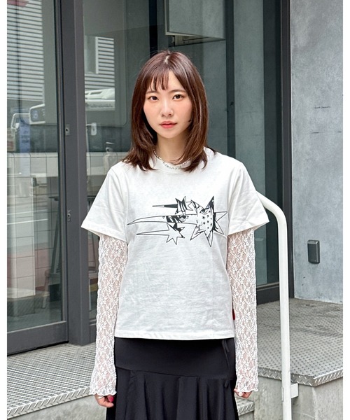 tシャツ Tシャツ レディース 「UNISEX」niceghostclub／アニメスターT 2124384｜zozo｜07