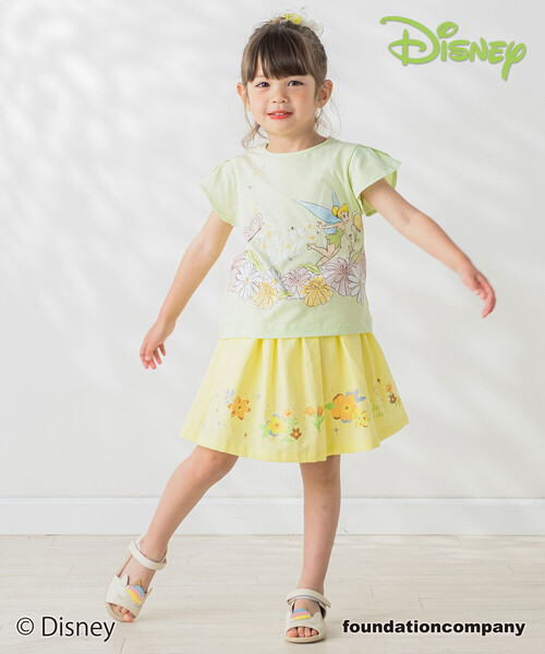 スカート キラキラモチーフプリントスカパン(90~140cm) キッズ  