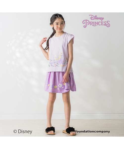 スカート キラキラモチーフプリントスカパン(90~140cm) キッズ  