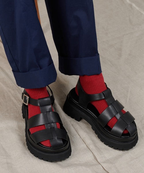 ORIENTAL オリエンタル 003 Gurkha sandal Black (R-0003