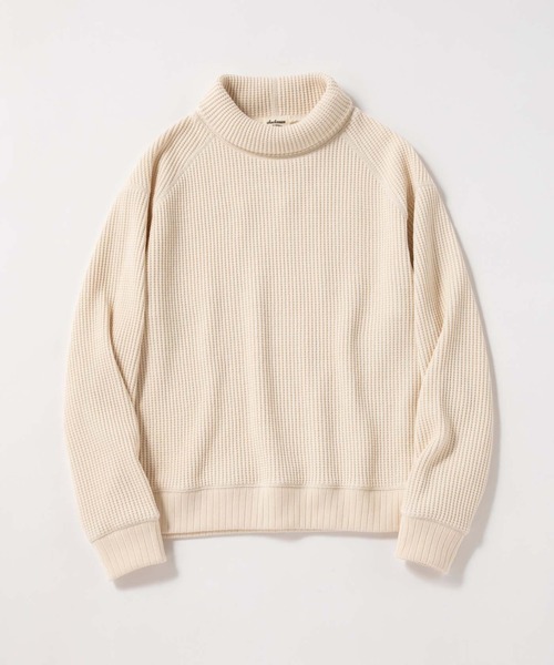 Jackman（ジャックマン） セーター ニット Waffle Highneck メンズ
