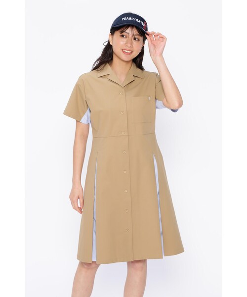 ワンピース 「PEARLY GATES」ポリエステルチノ4WAYストレッチ×タイプ 