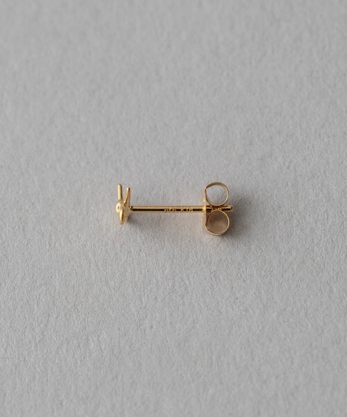 ete（エテ） ピアス K18YG リボン ピアス レディース : ZOZOTOWN Yahoo