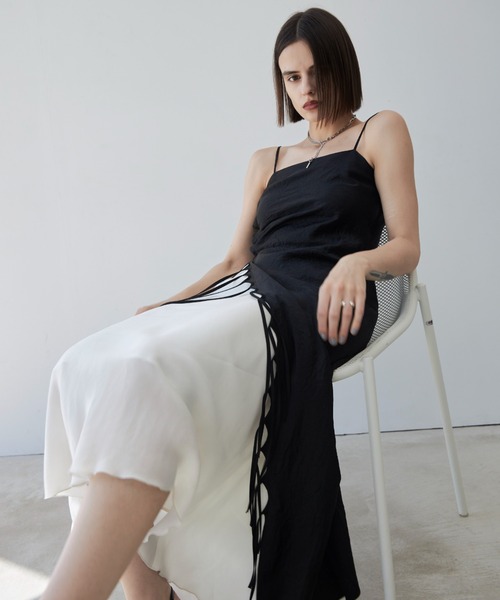 ワンピース STRAP DETAIL CAMISOLE/ストラップディテールキャミソール 