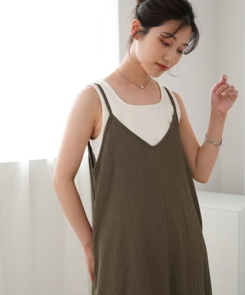 Bou Jeloud ワンピース カット楊柳ワンピース : ZOZOTOWN Yahoo
