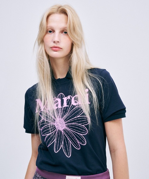 Mardi Mercredi（マルディメクルディ） tシャツ 半袖 SLIM TSHIRT