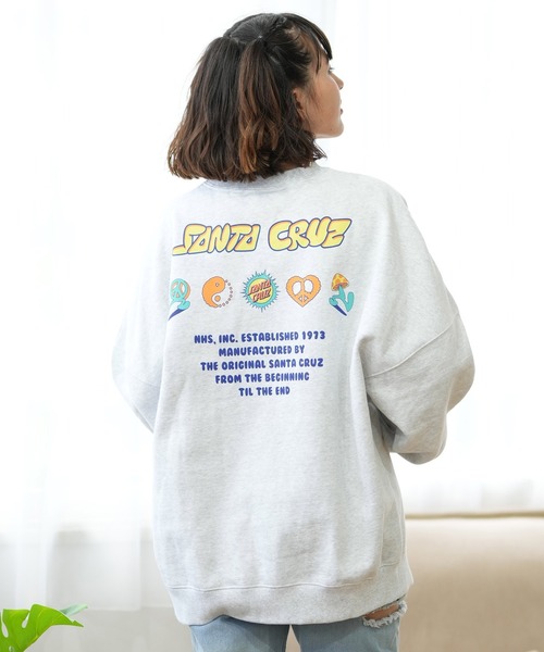 SANTA CRUZ（サンタクルーズ） トレーナー スウェット 「ムラサキ