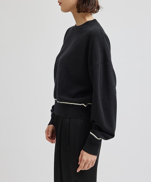 ROPE'（ロペ） ニット セーター ウールカシミヤアナグラムショート