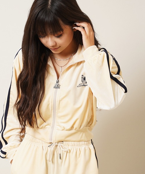 STARTER BLACK LABEL ジャージ ベロア ショート丈 トラック