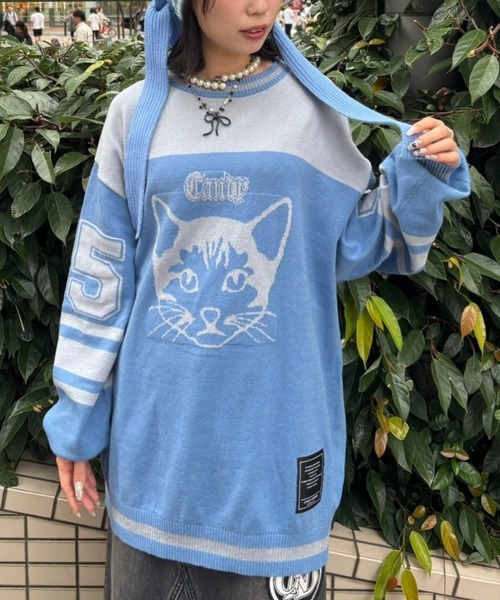 ニット セーター NUMBERING CAT ニット レディース メンズ