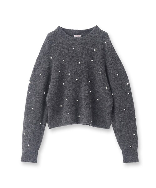 DRESSTERIOR（ドレステリア） ニット セーター ランダムフェイクパール