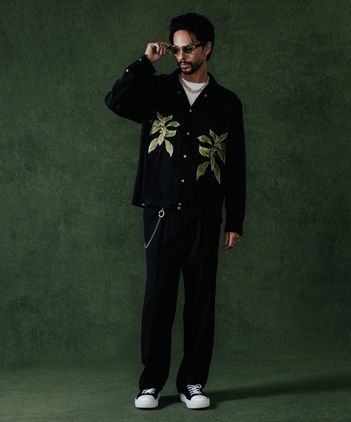 CRIMIE シャツ EMBROIDERY LONG SLEEVE SHIRT / パールドット