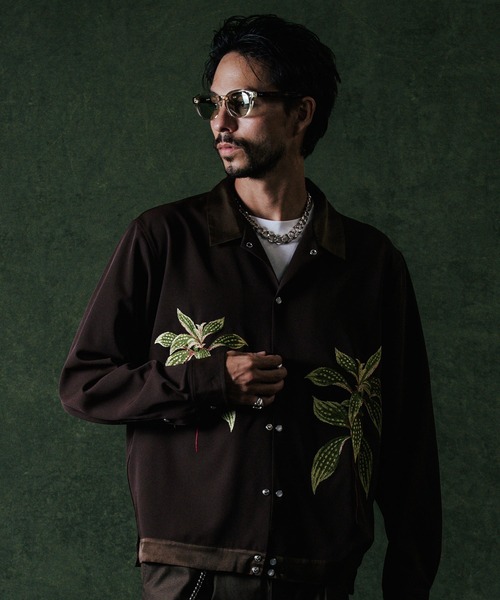 CRIMIE シャツ EMBROIDERY LONG SLEEVE SHIRT / パールドット