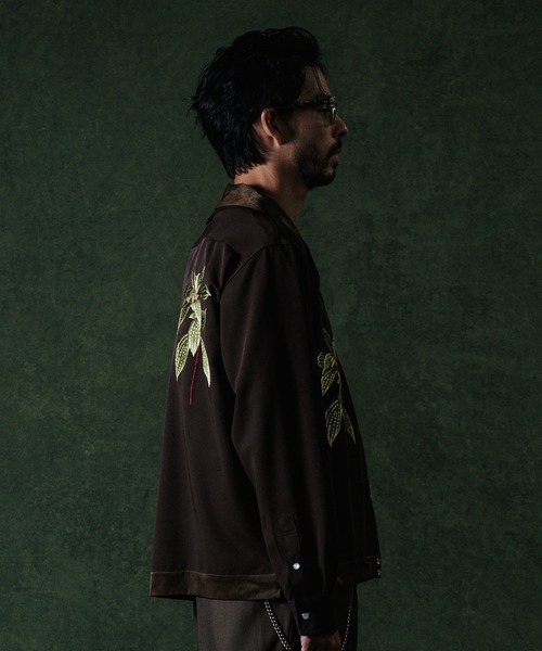 CRIMIE シャツ EMBROIDERY LONG SLEEVE SHIRT / パールドット