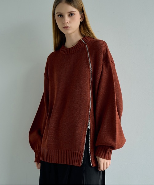 ELLUV セーター ニット 「ELLUV/エルヴ」-2025AW EDIT-カーブラウンド ELLUV セーター ニット 「ELLUV/エルヴ」-2025AW EDIT-カーブラウンド