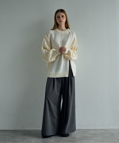 ELLUV セーター ニット 「ELLUV/エルヴ」-2025AW EDIT-カーブラウンド