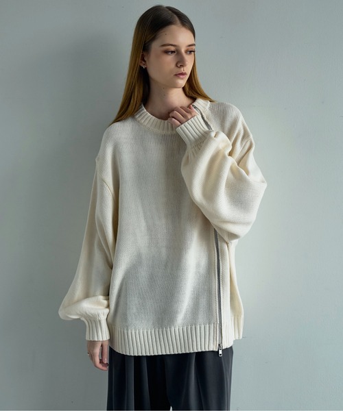 ELLUV セーター ニット 「ELLUV/エルヴ」-2025AW EDIT-カーブラウンド