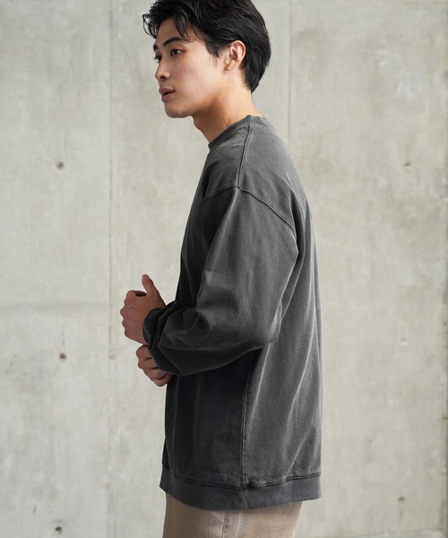 JIGGYS SHOP トレーナー スウェット ピグメント加工 フェード