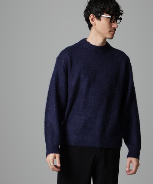 NANO universe（ナノ・ユニバース） セーター ニット モヘヤブレンド