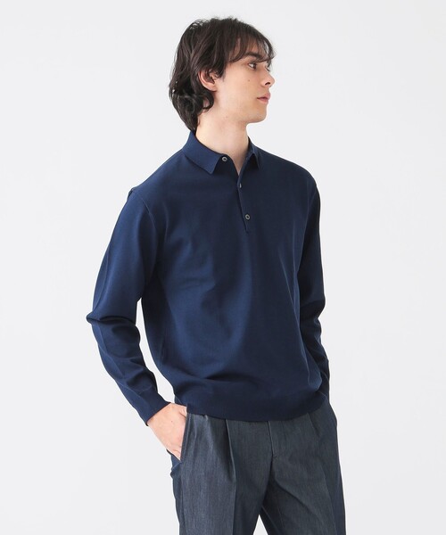 B:MING by BEAMS ネイビー ポロシャツ M 全サイズ比較】大活躍間違いなしB:MING by BEAMSニット