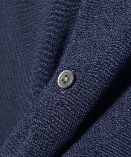 ビームスF ニットポロ morgano 48 ブラック　ネイビー　ブルー　3点 MORGANO（モルガーノ）の「MORGANO × BEAMS F / 別注 ニット