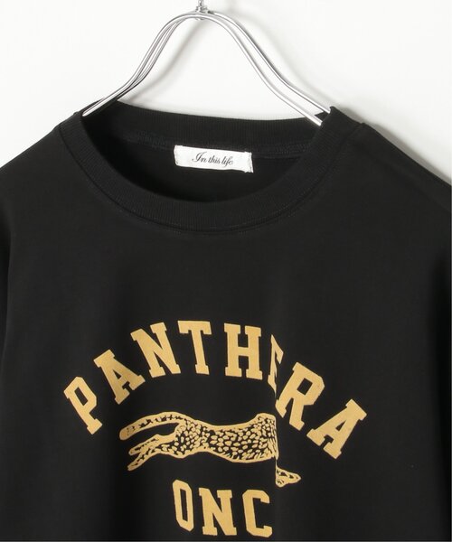 tシャツ ジャガーフロッキープリントショートプルオーバー レディース LBC tシャツ ジャガーフロッキープリントショートプルオーバー