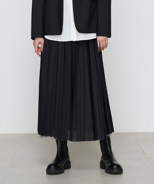 COMME CA（コムサ） スカート 「リバーシブル」ソフトチュール