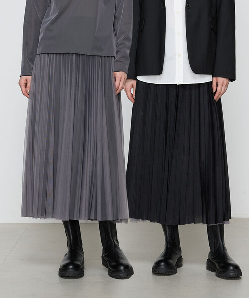 COMME CA（コムサ） スカート 「リバーシブル」ソフトチュール