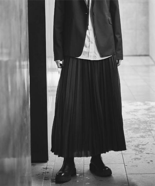 COMME CA スカート 「リバーシブル」ソフトチュール
