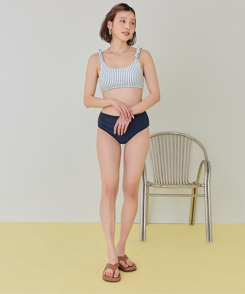 sea dress水着 ワンショルダーシンプルセパレートビキニ/水着【SEADRESS