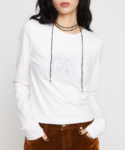 LAGUA GEM（ラグアジェム） tシャツ STUDS SPRINKLE トップス