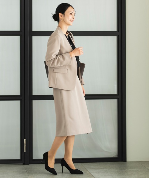 セットアップ 「2025新作」「オフィスカジュアル/洗える/UV加工/花粉