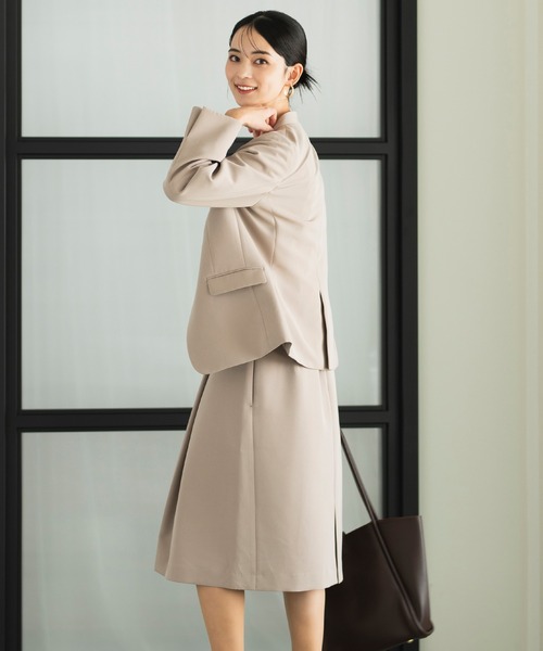セットアップ 「2025新作」「オフィスカジュアル/洗える/UV加工/花粉