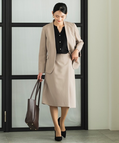 セットアップ 「2025新作」「オフィスカジュアル/洗える/UV加工/花粉